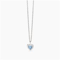 Collana Mabina Donna in Argento Acquamarina sintetica 553784 - 553784